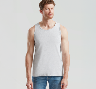 Fruit of the Loom - Valueweight Athletic Vest - Tank Top Med Eget Logo