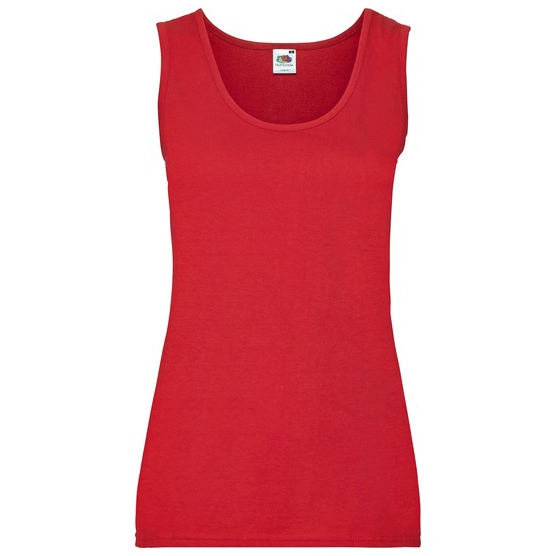 Fruit of the Loom - Ladies´ Valueweight Vest - Undertrøje