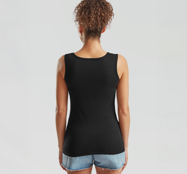 Fruit of the Loom - Ladies´ Valueweight Vest - Tank Top Med Eget Logo
