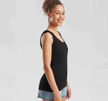 Fruit of the Loom - Ladies´ Valueweight Vest - Tank Top Med Eget Logo