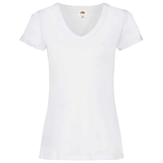 Fruit of the Loom - Ladies´ Valueweight V Neck T - T-shirt