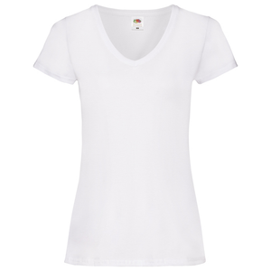 Fruit of the Loom - Ladies´ Valueweight V Neck T - T-shirt