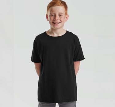 Fruit of the Loom - Kids´ Iconic T - T-shirt Med Eget Logo - F130K