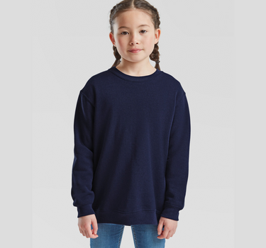 Fruit of the Loom -  Kids´ Classic Set-In Sweat - Trøje - F324NK