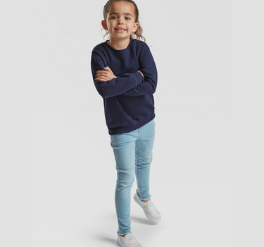 Fruit of the Loom -  Kids´ Classic Set-In Sweat - Trøje - F324NK