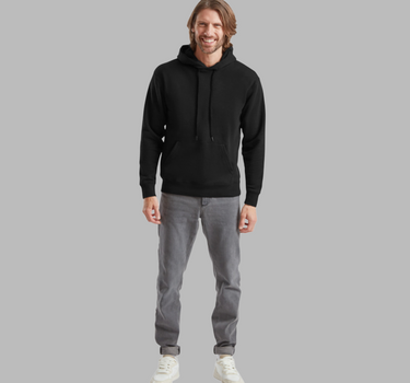 Fruit of the Loom  - Premium Hooded Sweat - Hættetrøje Med Eget Logo - F421N