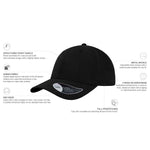 Atlantis Fam Cap Adjustable Black Sort AT643