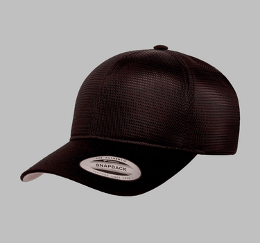 Flexfit - Baseball 360 Mesh - Snapback - Black/White