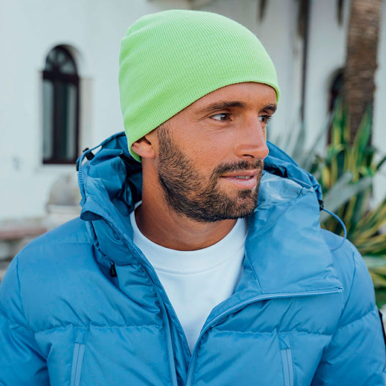 Atlantis Holly Beanie Acid Green Grøn AT102