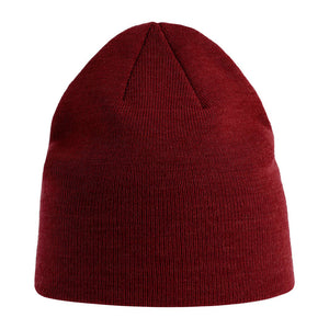 Atlantis Holly Beanie Burgundy Melange Rød AT102