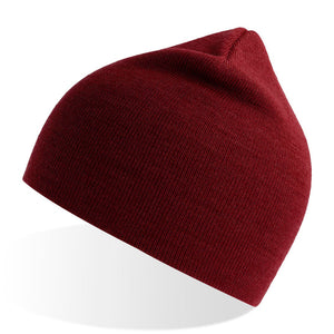 Atlantis Holly Beanie Burgundy Melange Rød AT102