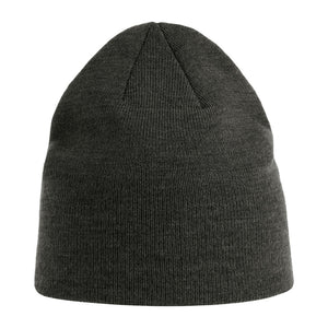 Atlantis Holly Beanie Dark Grey Melange Grå AT102