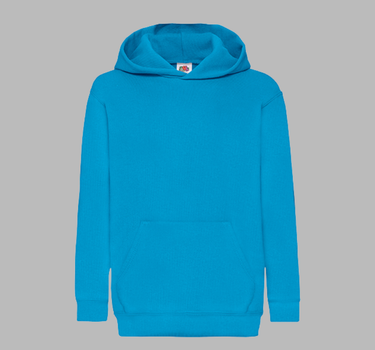 Fruit of the Loom - Kids´ Classic Hooded Sweat - Hættetrøje - Børn - F421NK - Med Eget Logo