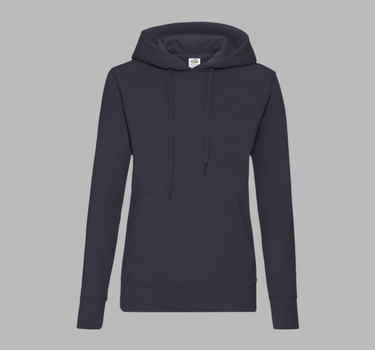 Fruit of the Loom - Ladies´ Classic Hooded Sweat - Dame - Hættetrøje- F409 - Med Eget Logo