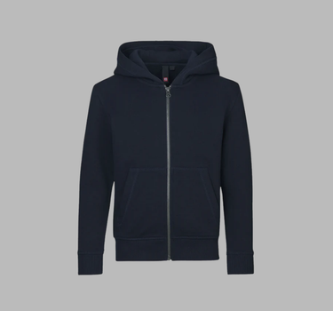 ID - Core - Børn - Hættetøje med lynlås - 40638 - Med Eget Logo