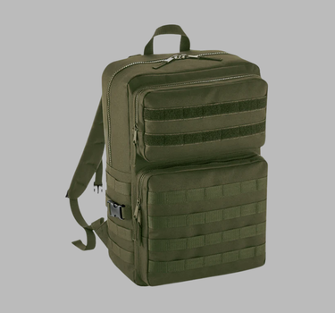 Bagbase - MOLLE Tactical 25L Backpack - Tasker Med Eget Logo - BG848