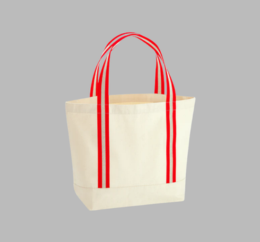 Westford Mill - EarthAware® Organic Boat Bag - Mulepose - WM690 - Med Eget Logo