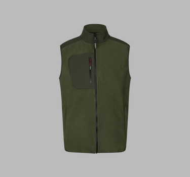 ID - Bonded fleecevest - Fleece Vest - Med Eget Logo - 0746