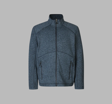 ID - Zip-n-Mix Fleece Melange -  Fleece Med Eget Logo - 0847