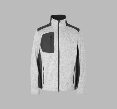 ID - Cardigan Strikfleece - Fleece Cardigan - 0850