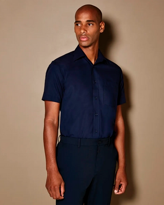 Kustom Kit - Men´s Classic Fit Business Shirt Short Sleeve - Skjorte Med Eget Logo