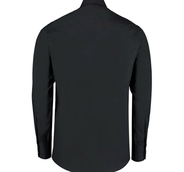 Kustom Kit - Men´s Tailored Fit Business Poplin Shirt Long Sleeve - Skjote Med Eget Logo