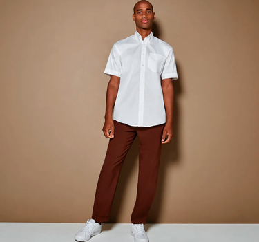 Kustom Kit - Men´s Classic Fit Premium Oxford Shirt Short Sleeve - Skjorte