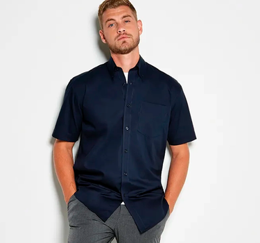 Kustom Kit - Men´s Classic Fit Premium Oxford Shirt Short Sleeve - Skjorte Med Eget Logo