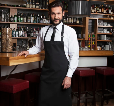 Karlowsky - Bib Apron Basic With Buckle - Forklæde