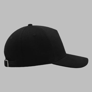 Atlantis Liberty Five Buckle Cap  Adjustable Black Sort AT501