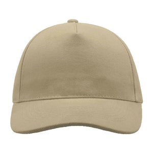 Atlantis Liberty Five Buckle Cap Adjustable Khaki Beige AT501