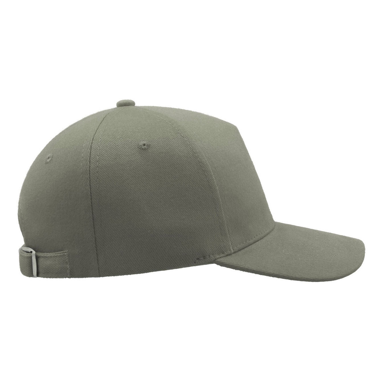 Atlantis Liberty Five Buckle Cap Adjustable Light Grey Grå AT501