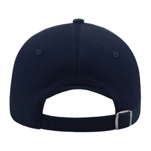 Atlantis Liberty Five Buckle Cap  Adjustable Navy Blå AT501