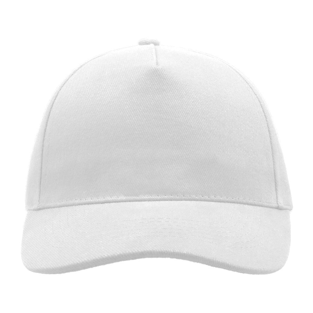 Atlantis Liberty Five Buckle Cap Adjustable White Hvid AT501