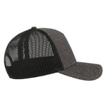 Atlantis Rapper Melange Cap Trucker Snapback Dark Grey Mørkegrå AT524