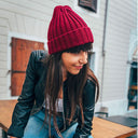 Atlantis Shore Beanie Bordeaux Rød AT803