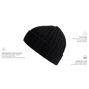 Atlantis Shore Beanie Black Sort AT803