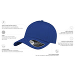 Atlantis Shot Cap Adjustable Royal Blå AT528