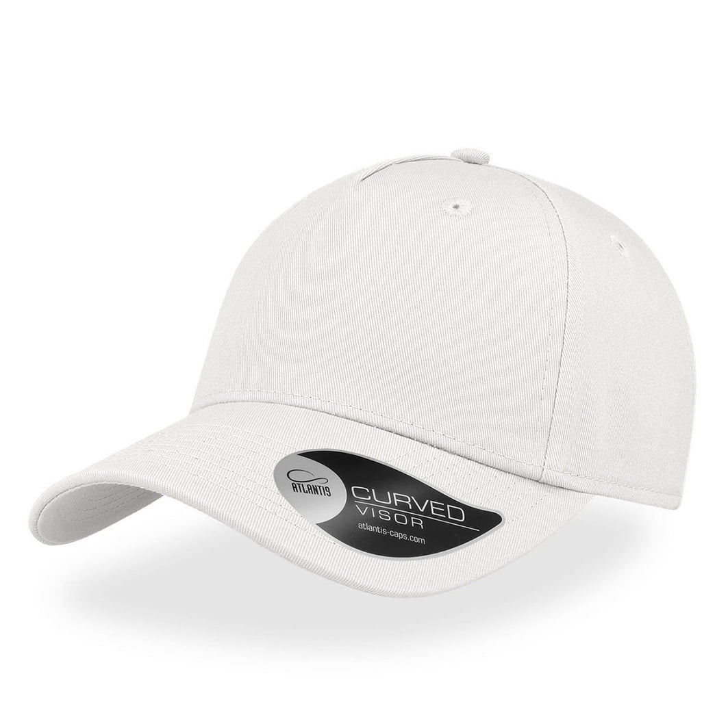 Atlantis Shot Cap Adjustable White Hvid AT528