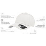 Atlantis Shot Cap Adjustable White Hvid AT528