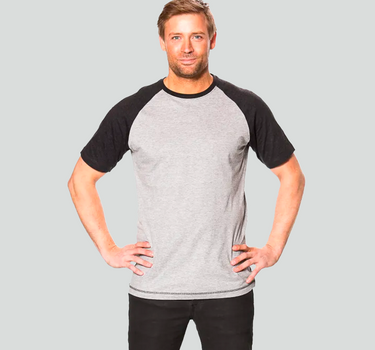 Blank - Raglan Tee - T-shirt Med Eget Logo - ST320