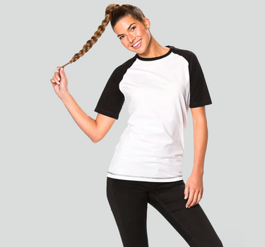 Blank - Raglan Tee - T-shirt Med Eget Logo - ST320