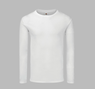 Fruit of the Loom - Iconic 150 Long Sleeve T - Langærmet T-Shirt - F244