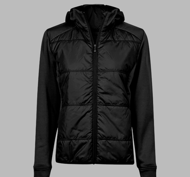 Tee Jays - Women's Hybrid-Strech Hooded Jacket - Jakke - 9113 - Med Eget Logo