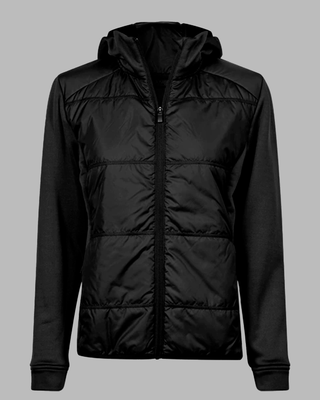 Tee Jays - Women's Hybrid-Strech Hooded Jacket - Jakke - 9113 - Med Eget Logo