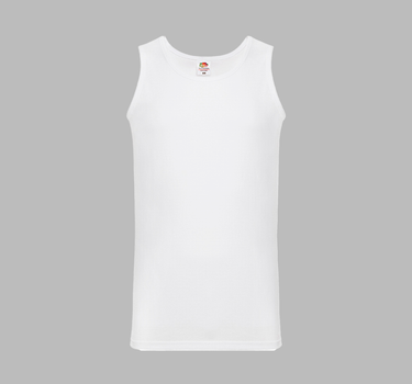 Fruit of the Loom - Valueweight Athletic Vest - Tank Top Med Eget Logo - F260