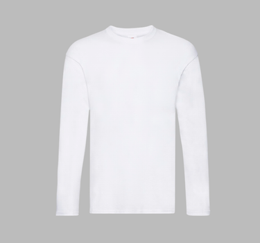 Fruit of the Loom - Original Long Sleeve T - Langærmet T-shirt - F243