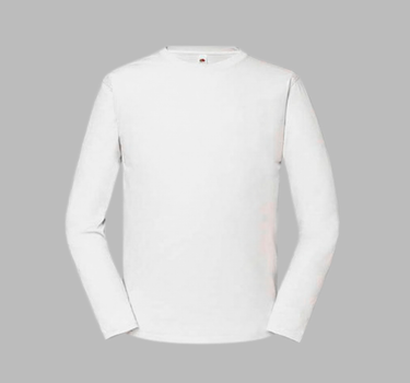 Fruit of the Loom - Iconic 195 Long Sleeve T- Langærmet T-Shirt - F195