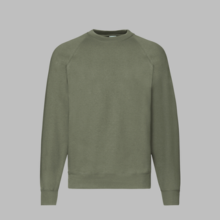 Fruit of The Loom - Classic Raglan Sweat - Trøje - F304 - Med Eget Logo