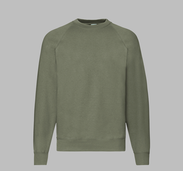 Fruit of The Loom - Classic Raglan Sweat - Trøje - F304